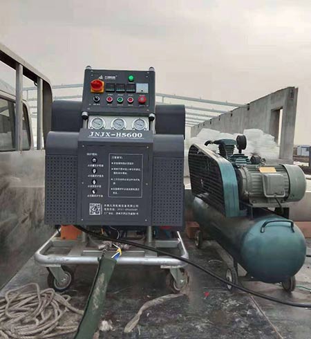 液壓聚脲噴涂機(jī)(圖3) 液壓聚脲噴涂機(jī)鋼結(jié)構(gòu)防腐案例